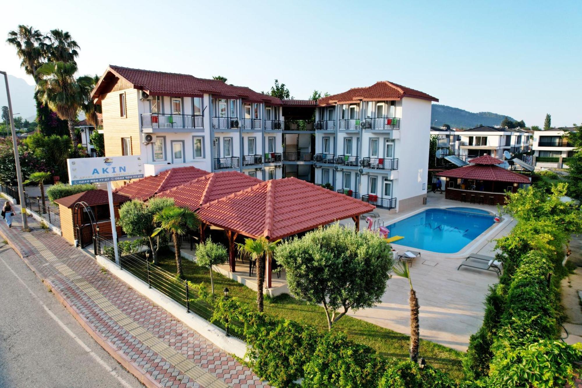 Akin Apart And Hotel Antalya Exteriör bild